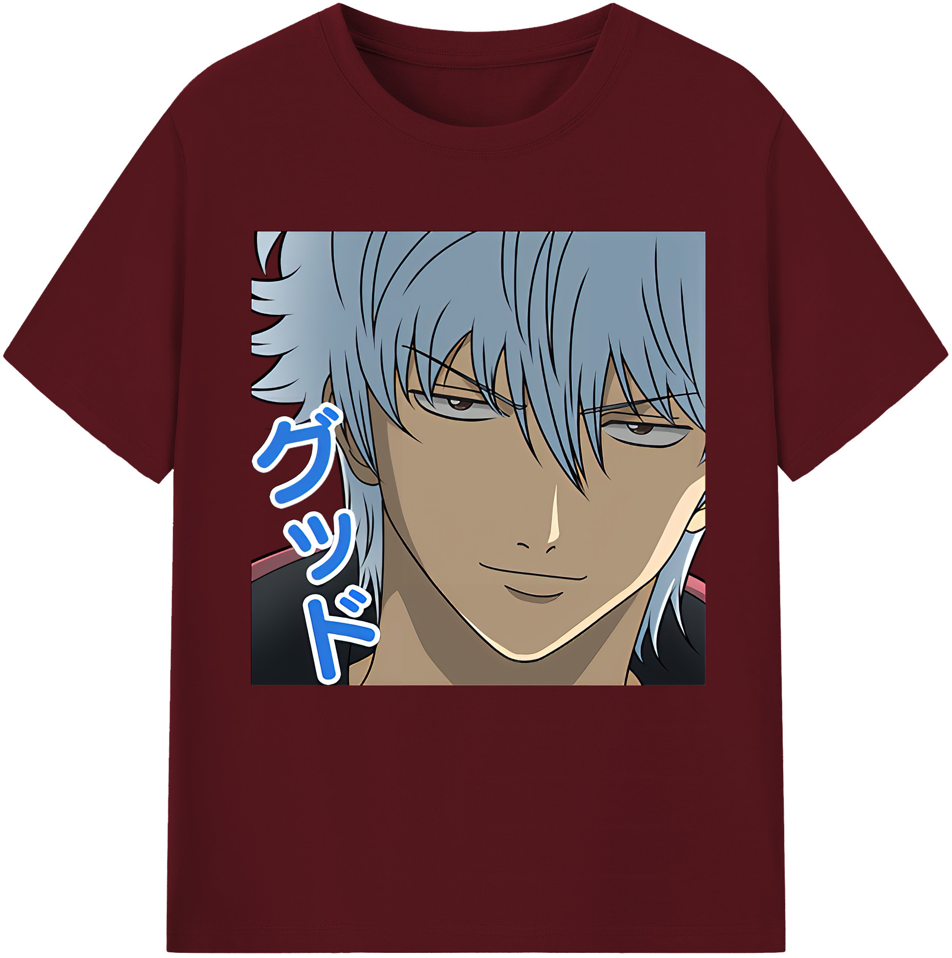（画像用） ぎんたま 坂田銀時（さかたぎんとき） 神楽 志村新八（しむら しんぱち） GINTAMA Sakata Gintoki Kagura Shimura Shinpachi 綿100％半袖Tシャツ（フロントプリント）